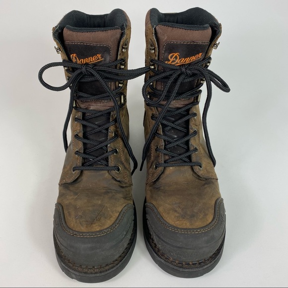 Danner boots 8" Brown Composite Toe - Picture 6 of 14
